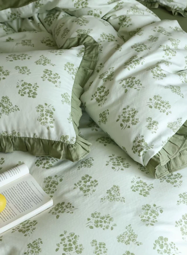 10号箱 纯棉双层纱四件套 8xs 南笙/清新集/晚香