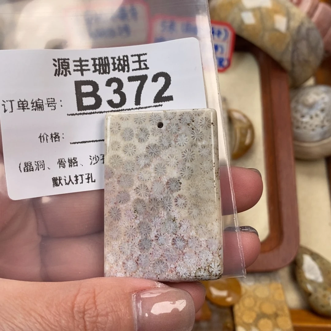 硅化玉颈饰未镶嵌有*