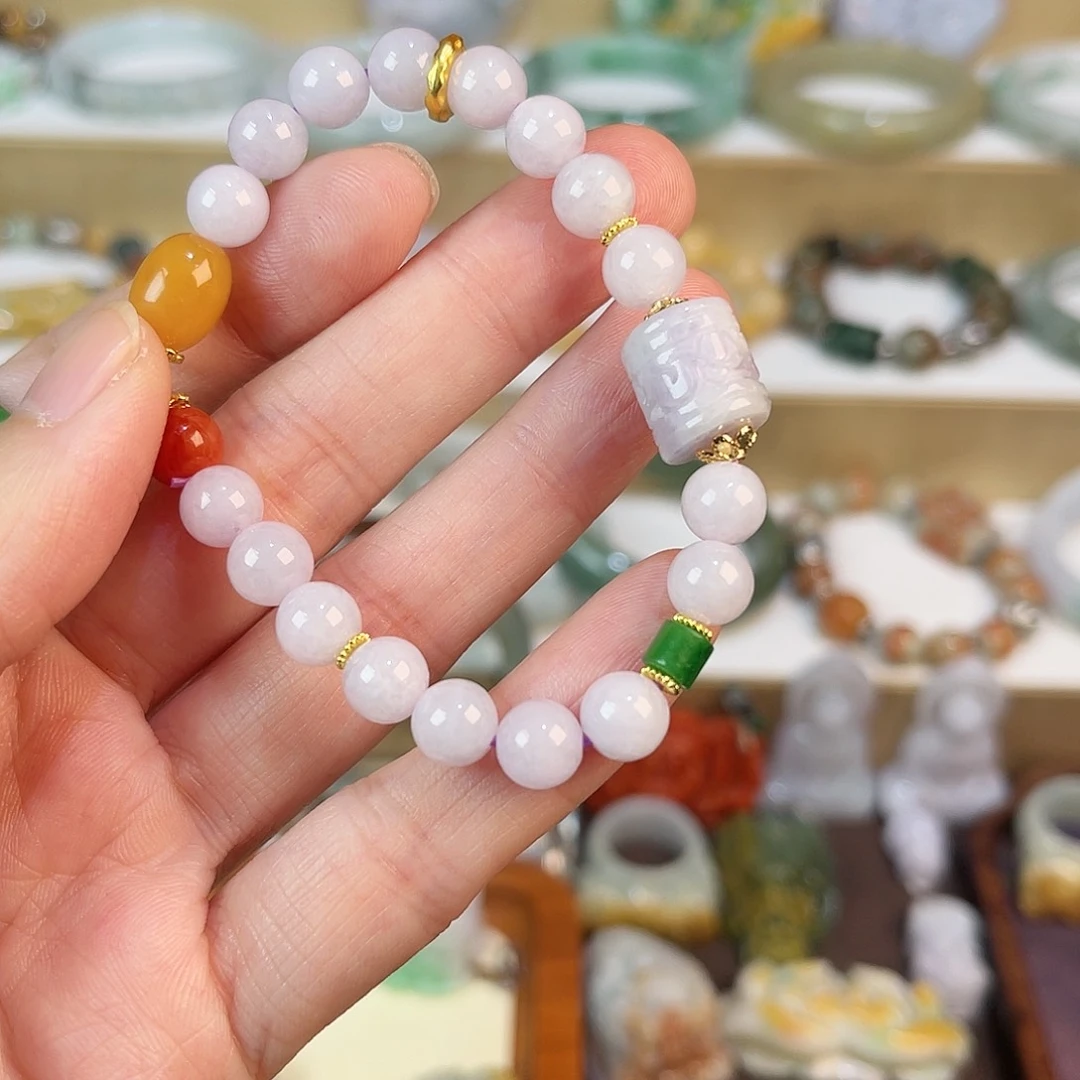 翡翠未镶嵌手链手链