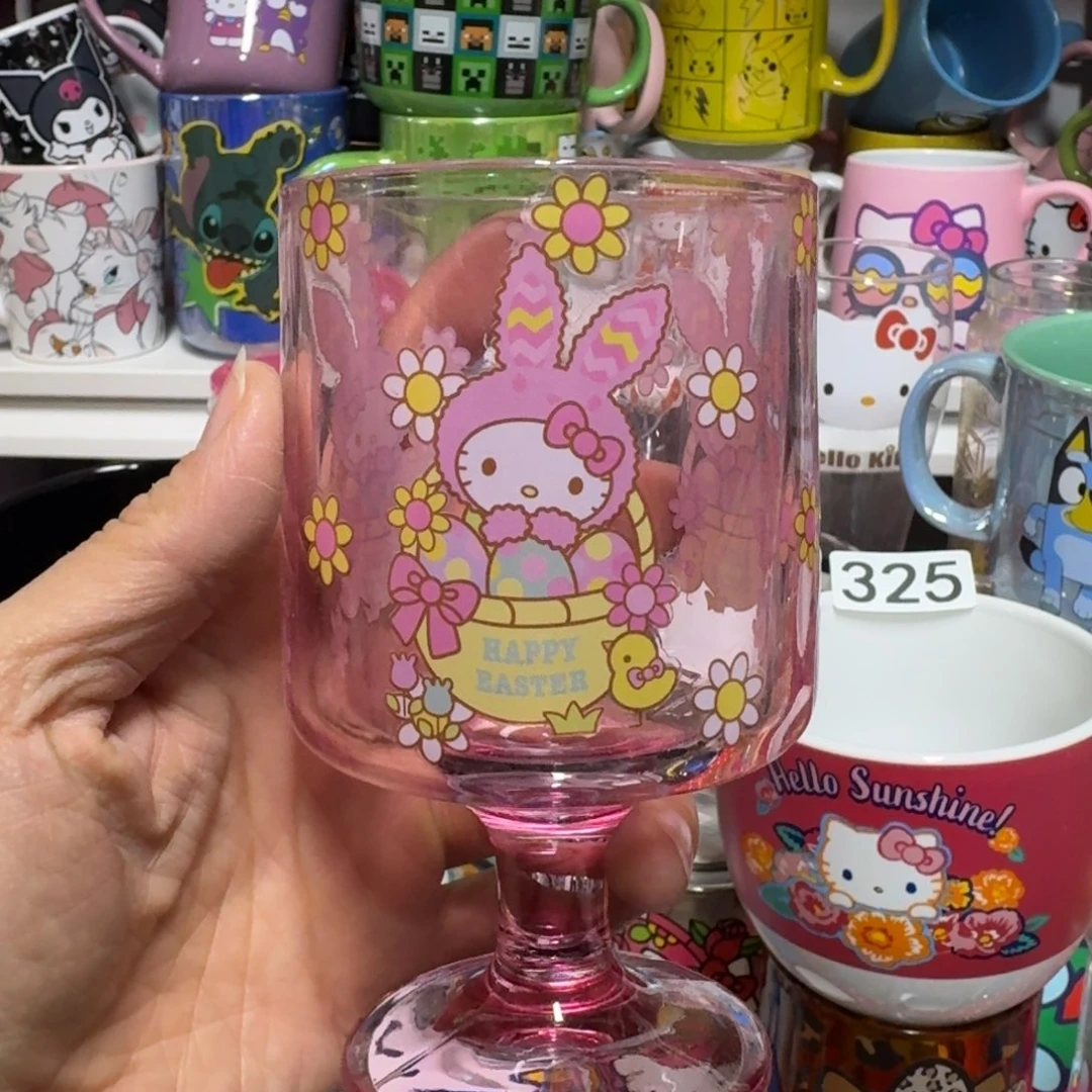 水晶玻璃吸管款复活节