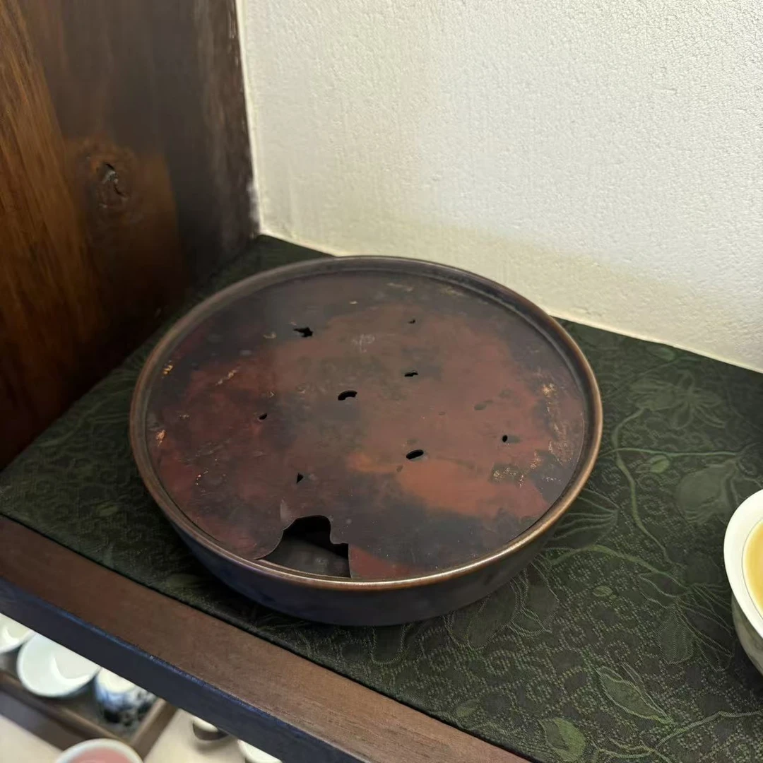 斋居 雲由山坊-壶承-直径18.5 高3（雲由S0602）