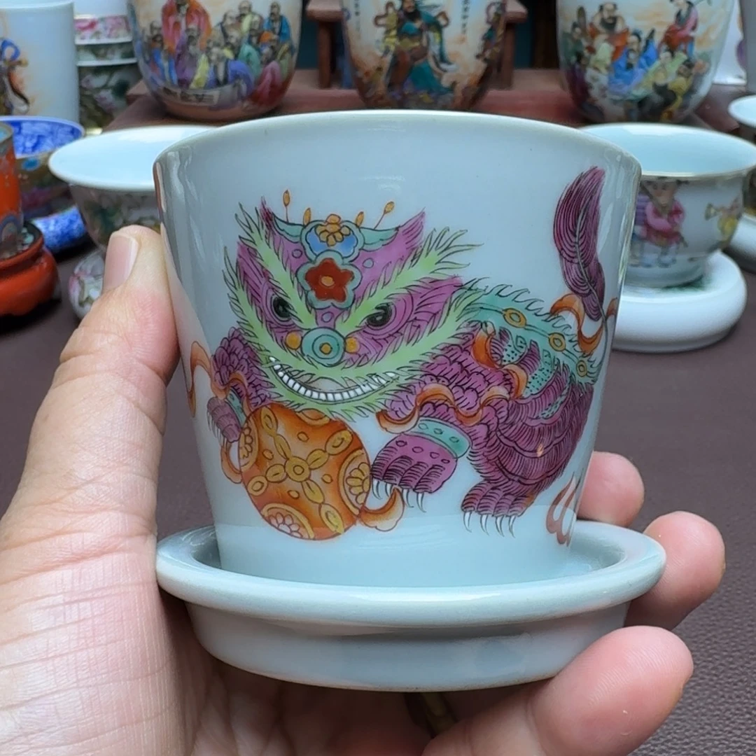 景德镇手工手绘展示