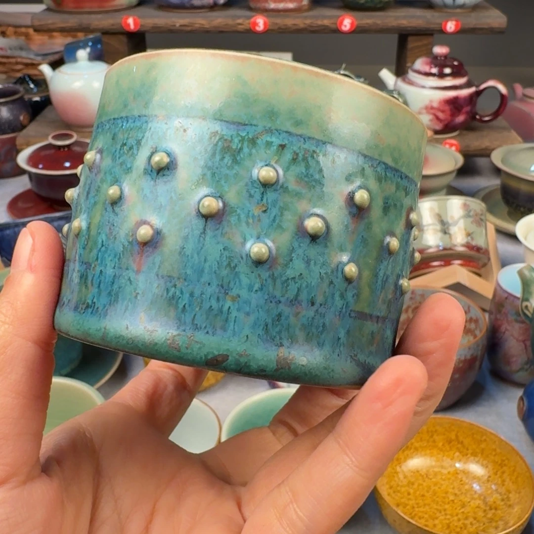 瓷片钧瓷单杯钧瓷单杯钧瓷单杯