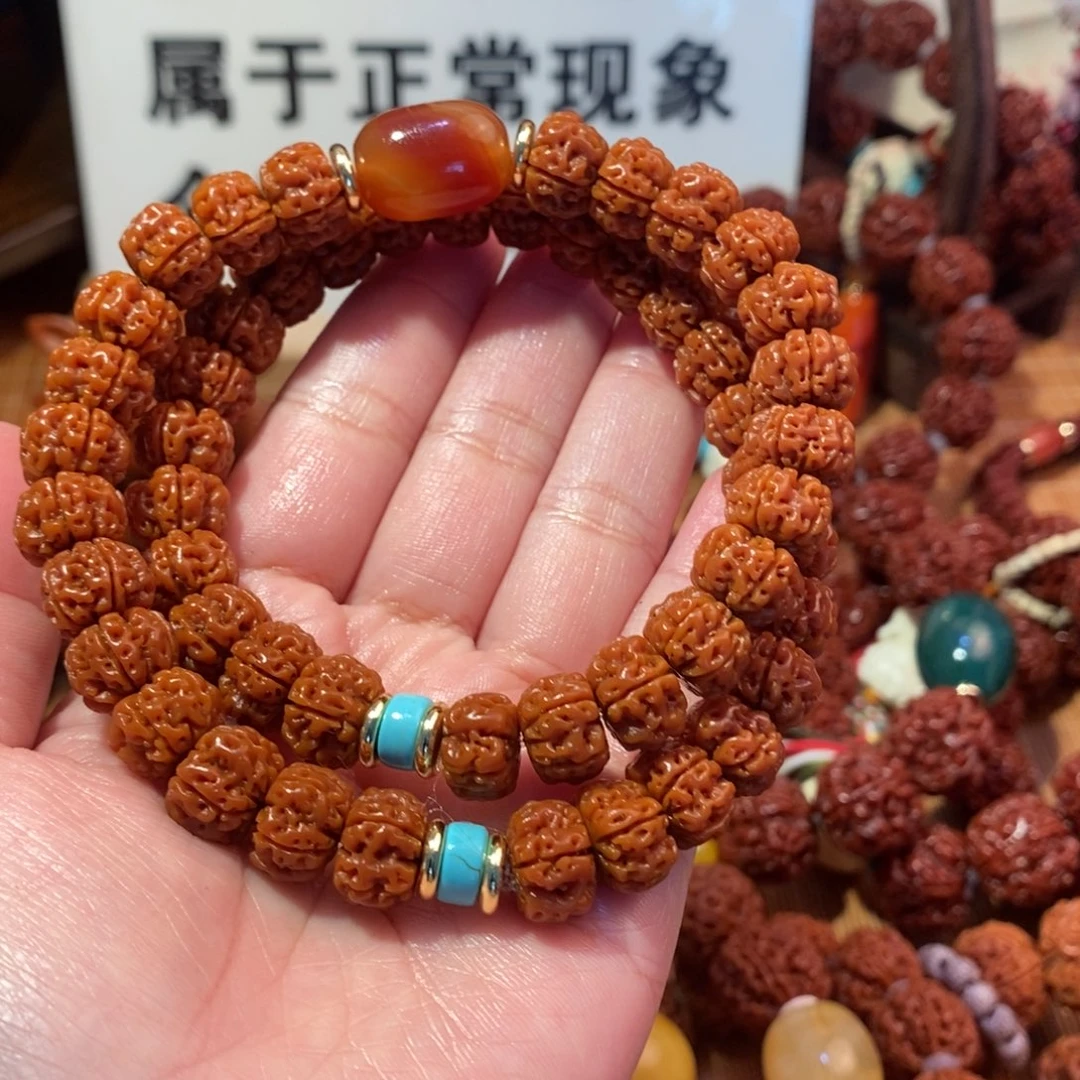 金刚菩提吊坠12-双圈老树王无尘配饰