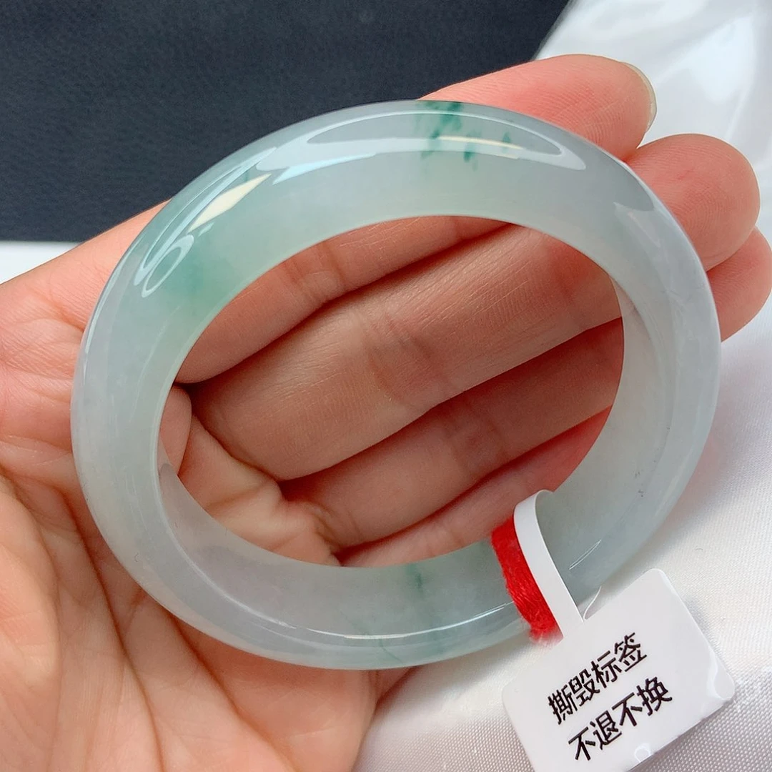 未镶嵌手镯翡翠51圈