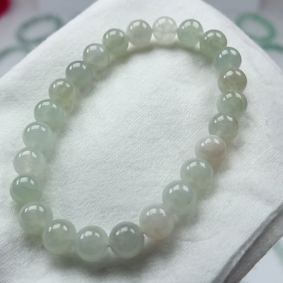 翡翠未镶嵌手链卡7.6（货中）