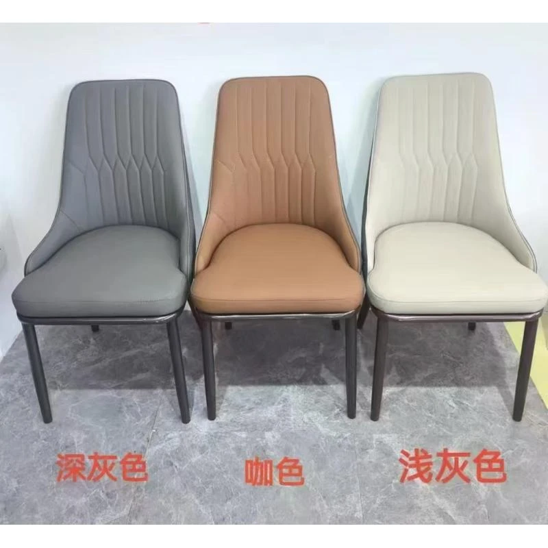 高品质北欧轻奢餐椅家用简约现代餐厅靠背化妆凳休闲桌椅酒店椅子