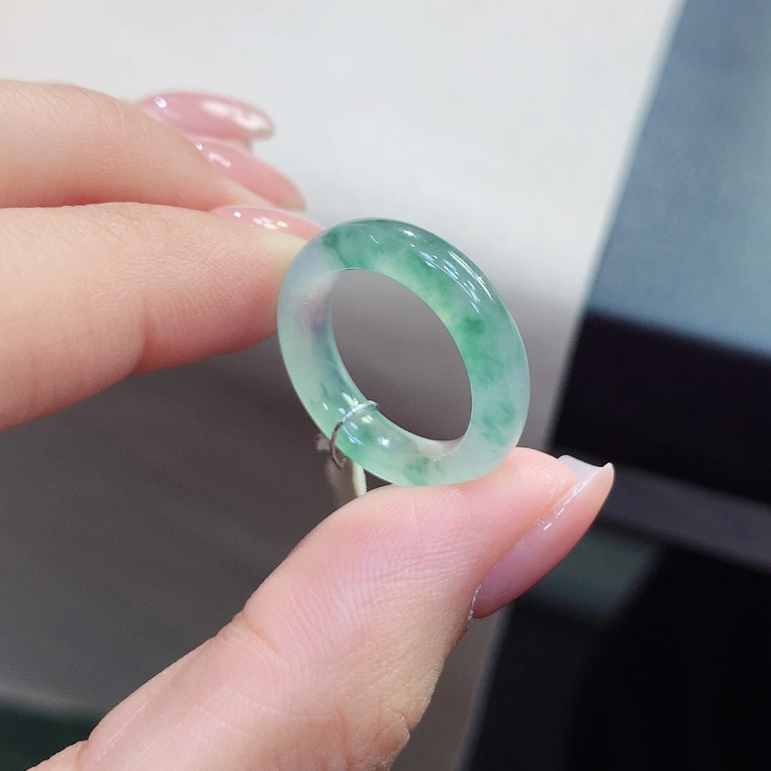 未镶嵌戒指翡翠8号