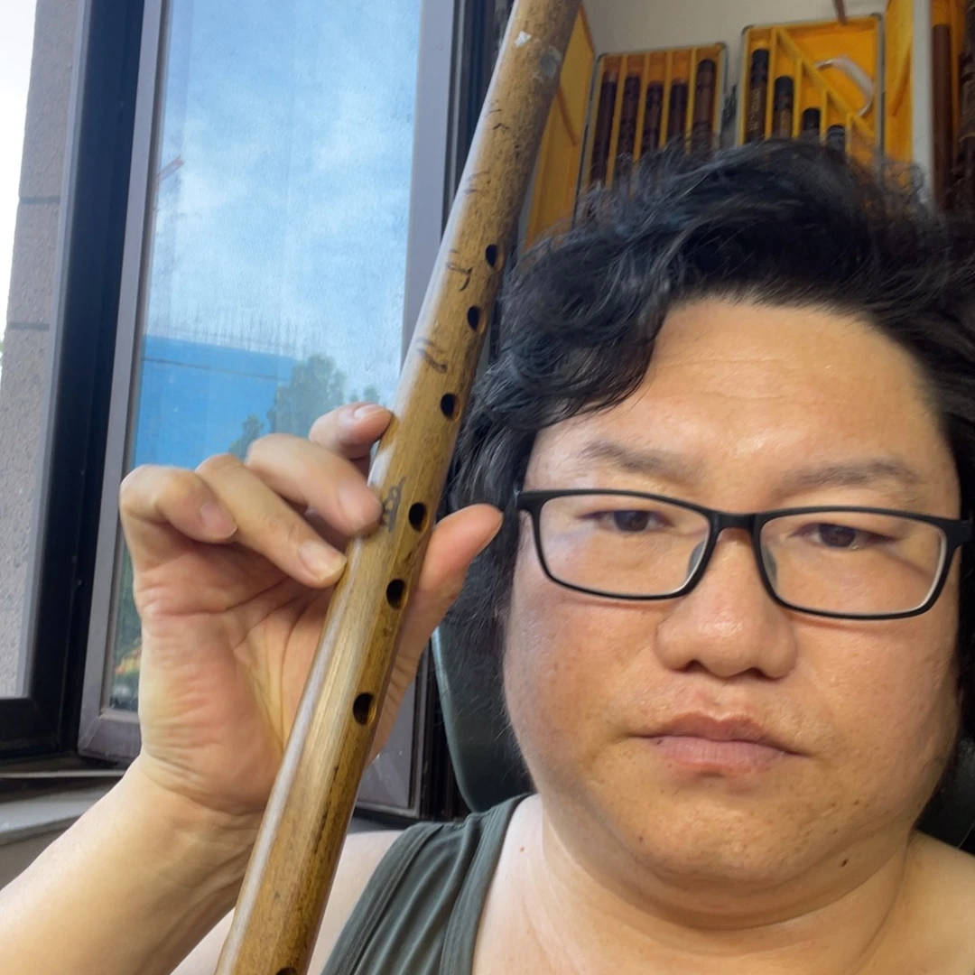 苦竹素笛降b调嘎嘎