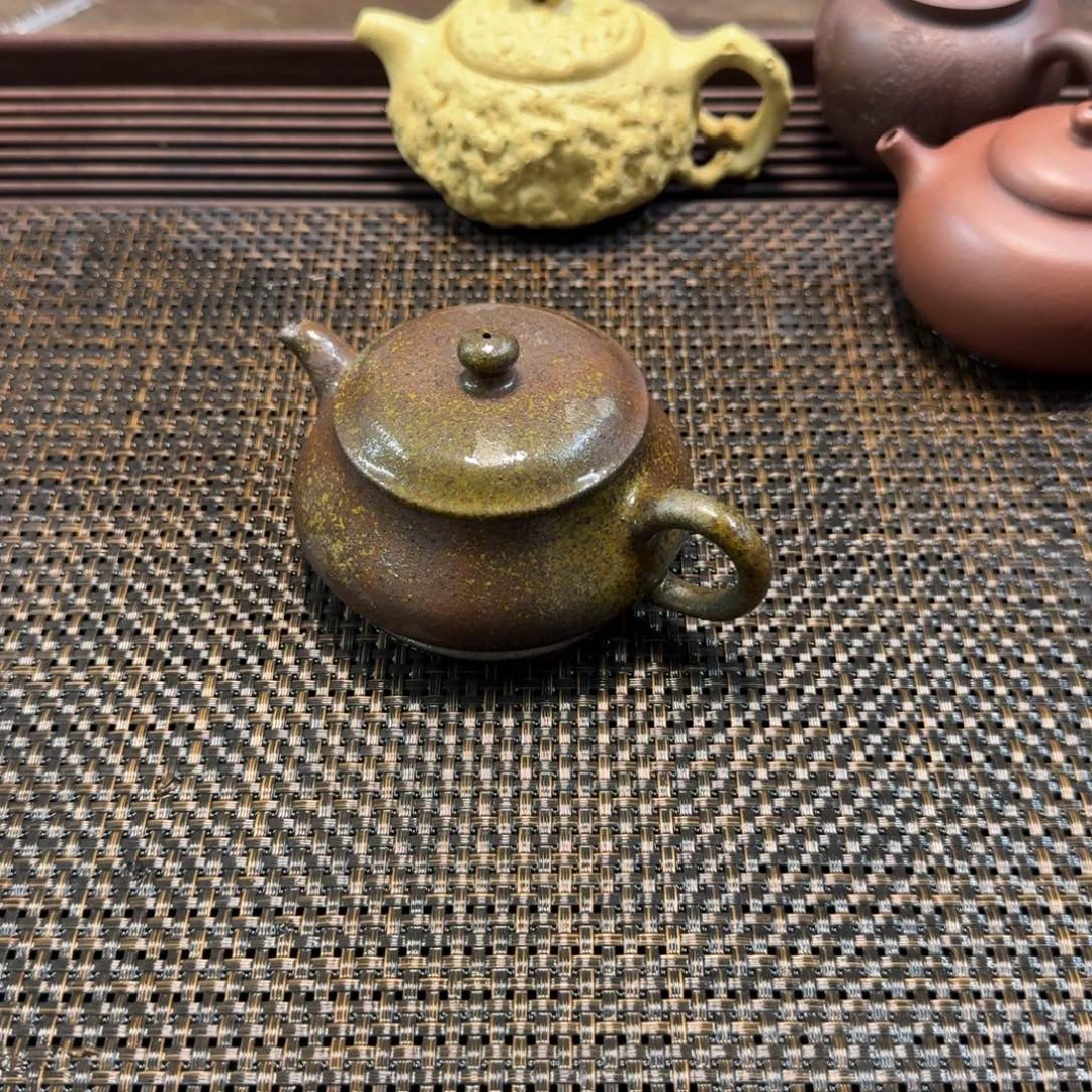 紫砂茶壶柴烧明炉150CC