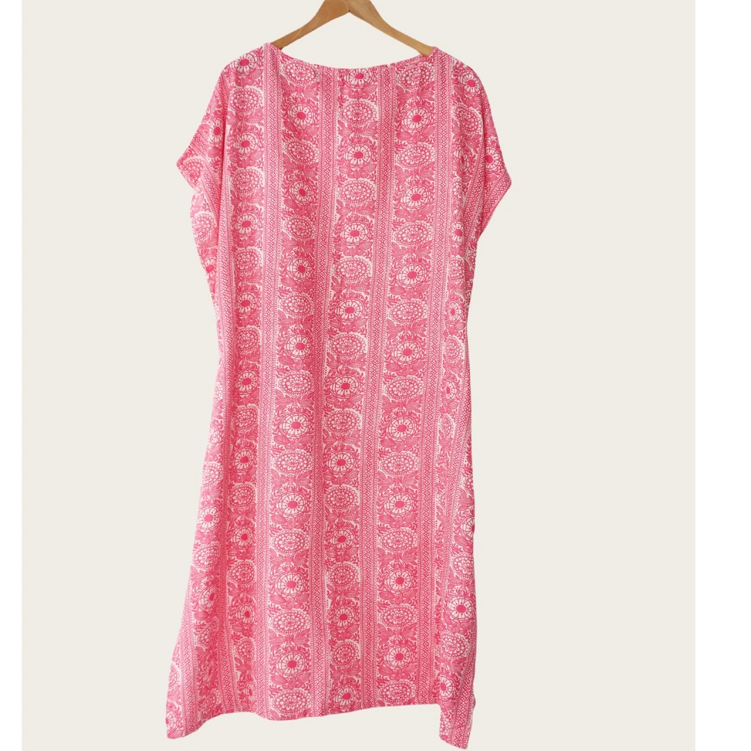 女士连衣裙夏季纯棉宽松短袖大版BB0336胖MM过膝舒适透气