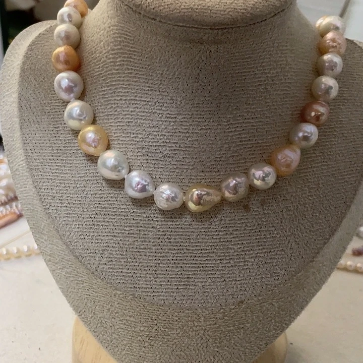 淡水珍珠项链未镶嵌