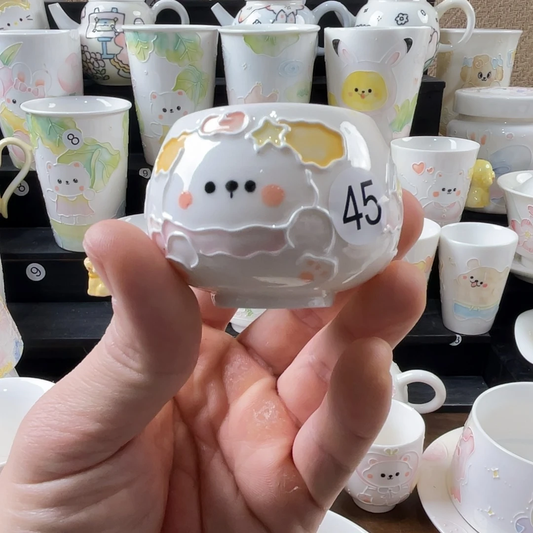 漫甜手工陶瓷杯杯45
