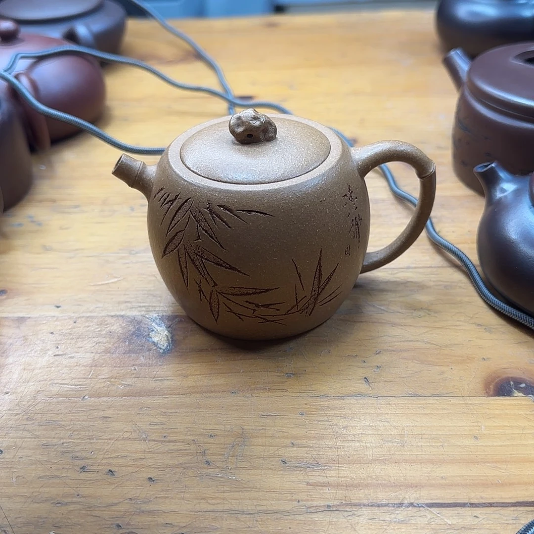 紫砂茶壶民间手艺人全手工制作