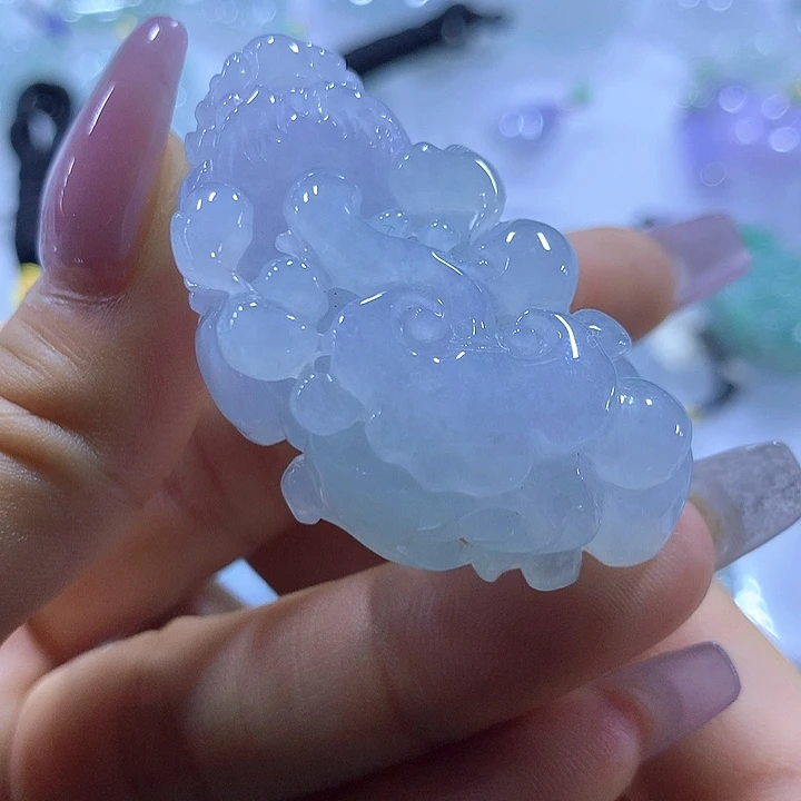 翡翠未镶嵌颈饰天然翡翠A货吊坠