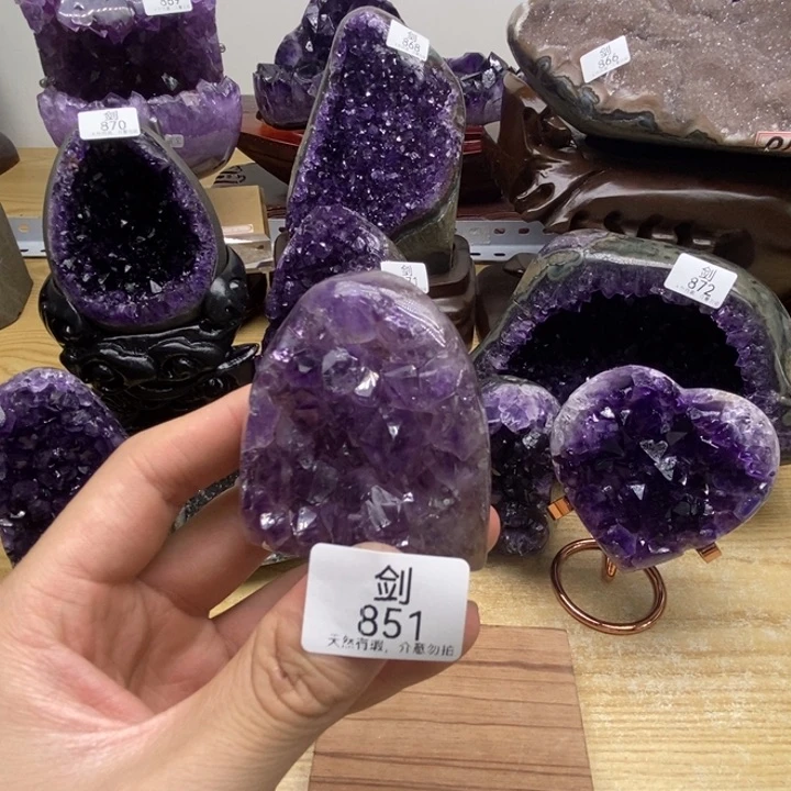 未镶嵌紫晶大型摆件（非配饰）