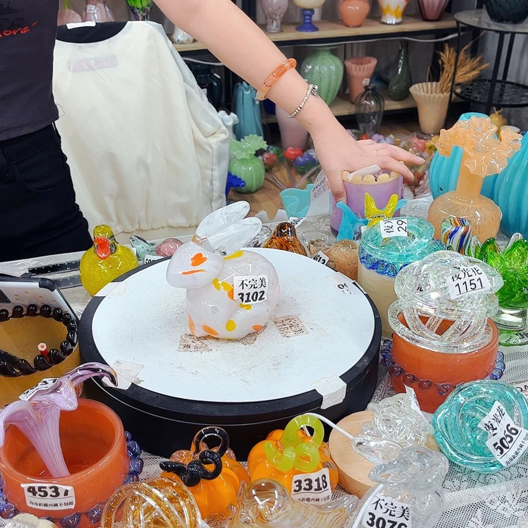 3102 家悦琉璃工艺品不完美