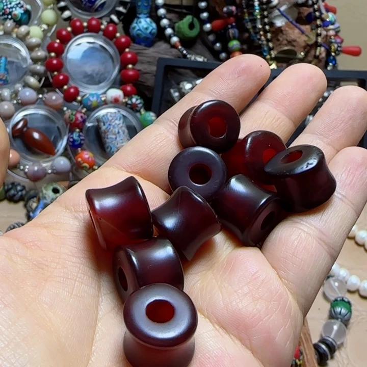 牛血红竹节一组 卡14.8