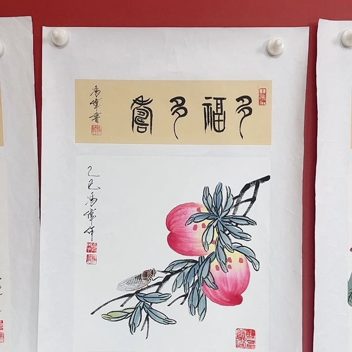 国画冯老师手绘作品