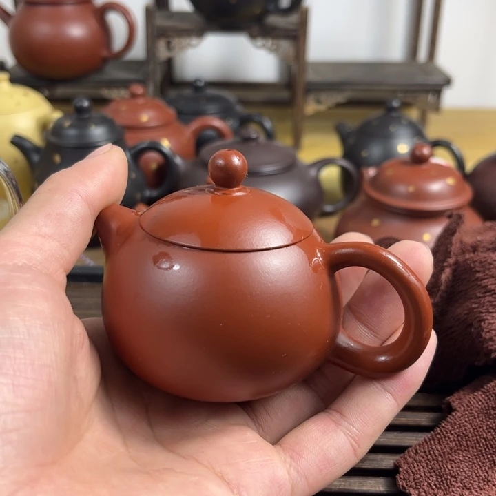 紫砂茶壶原矿紫砂半手工制作