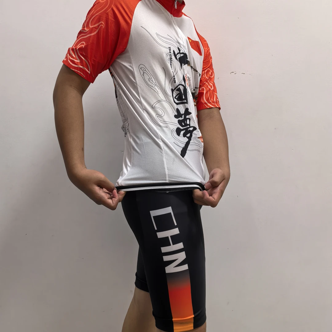 专业成人男女速滑服短道比赛服中国梦脸谱哪吒定制弹力轮滑服