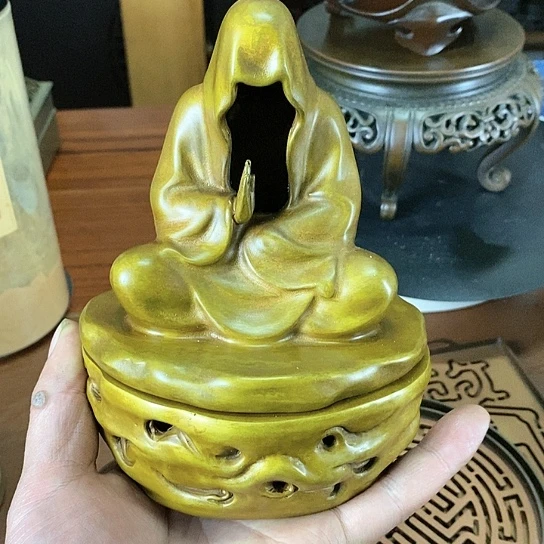 苏工无相熏炉高度15.5公分