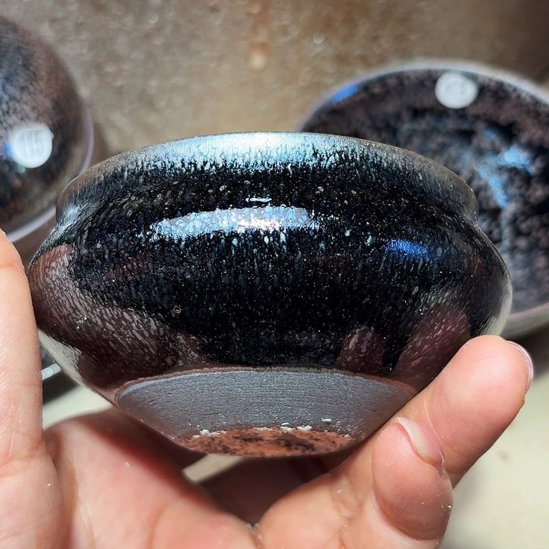 茶盏义兴龙窑建盏179微瑕