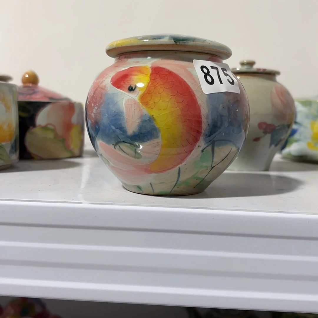 瓷片景德镇手绘高温釉下彩陶瓷茶具