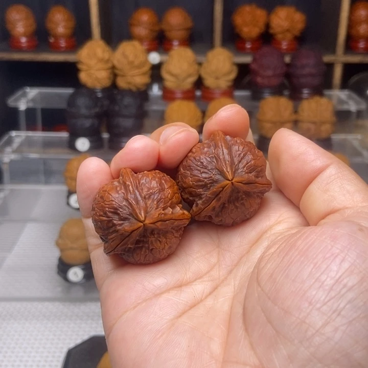 吊坠文玩核桃21灯笼三棱