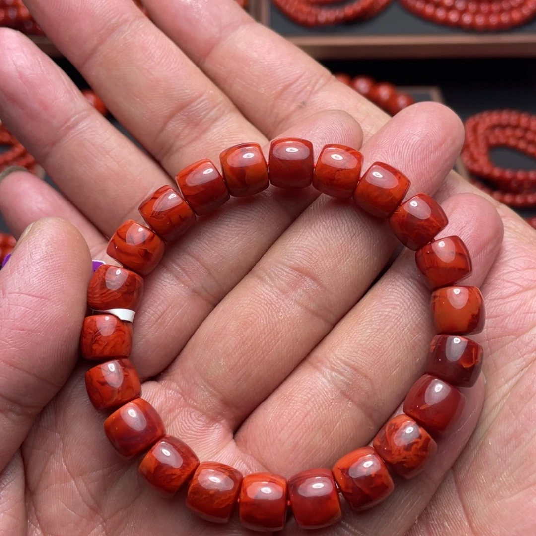 南红玛瑙原矿南红手串卡9未镶嵌没**王