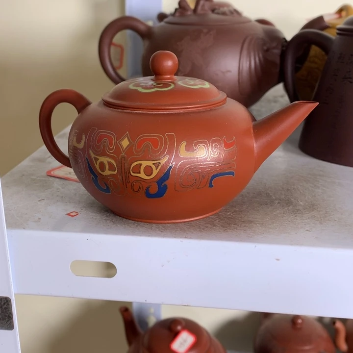 紫砂茶壶原矿手工86