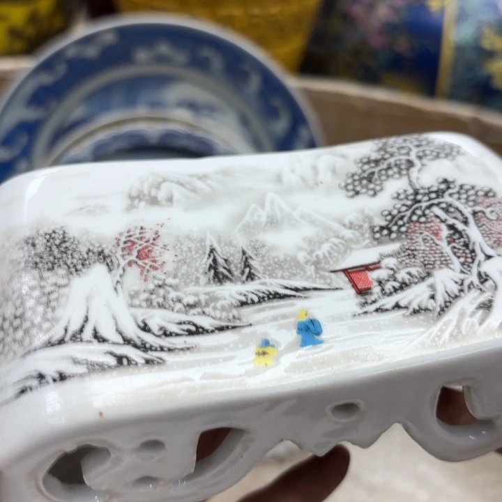 瓷片瓷器摆件瓷器摆件