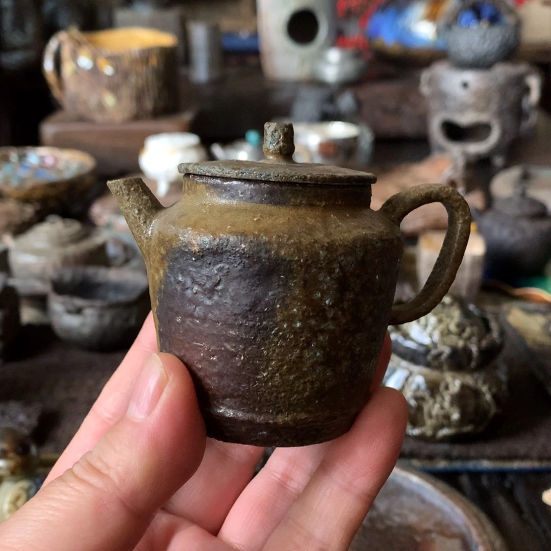 杯手工制作柴烧茶具