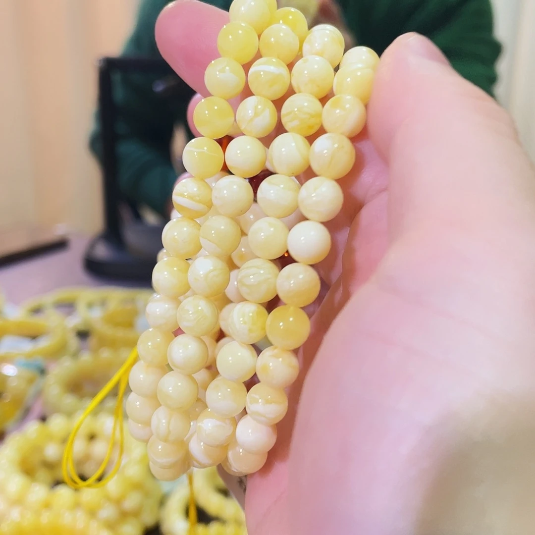 琥珀未镶嵌手链29
