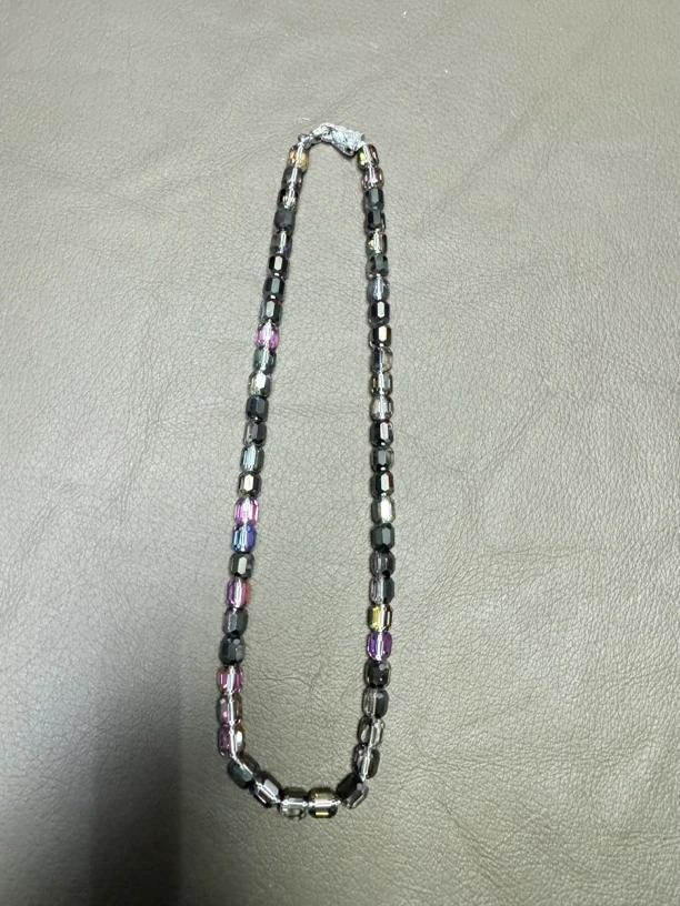 黑金龙钛七彩祥云 项链 G012