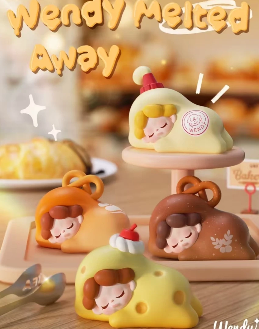 【代拆】Wendy二代甜品融化系列萌粒盲袋可爱摆件