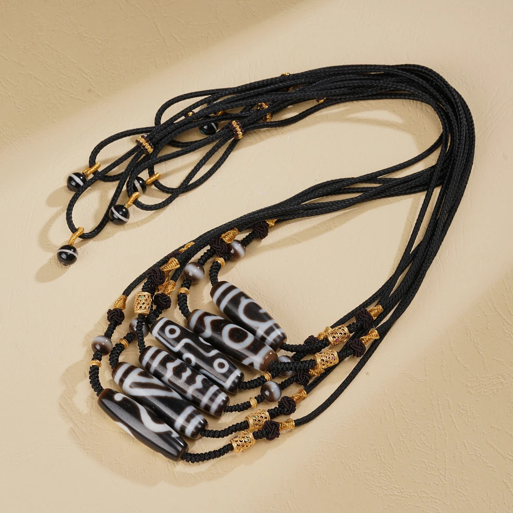 云丹拉姆丨ty至纯天珠锁骨链多样性发其一