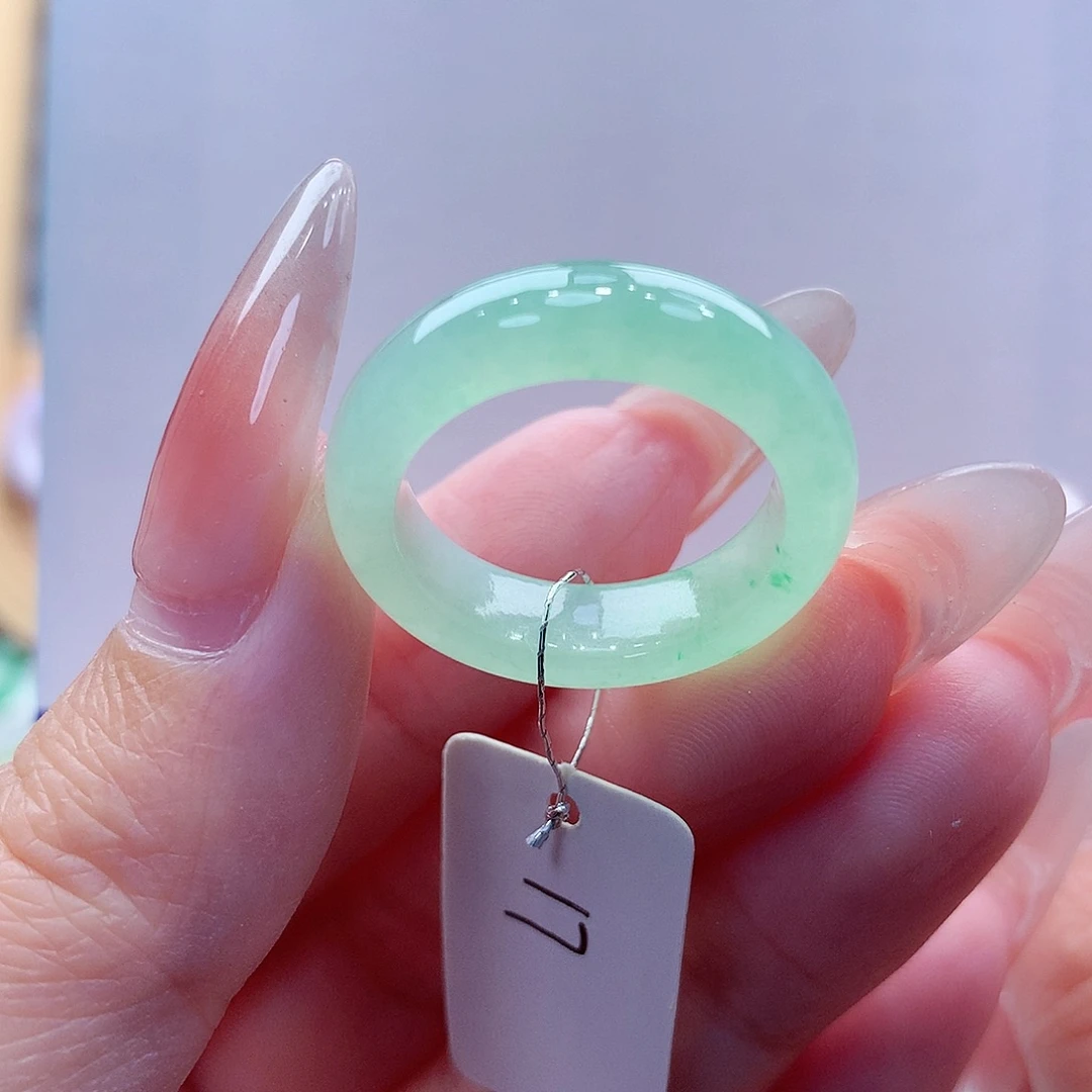 翡翠未镶嵌戒指缅甸A货