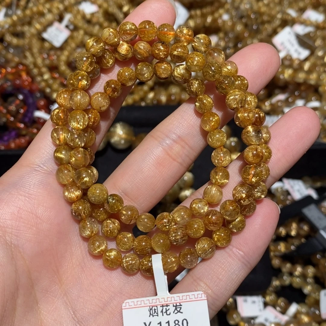 水晶手串未镶嵌手串
