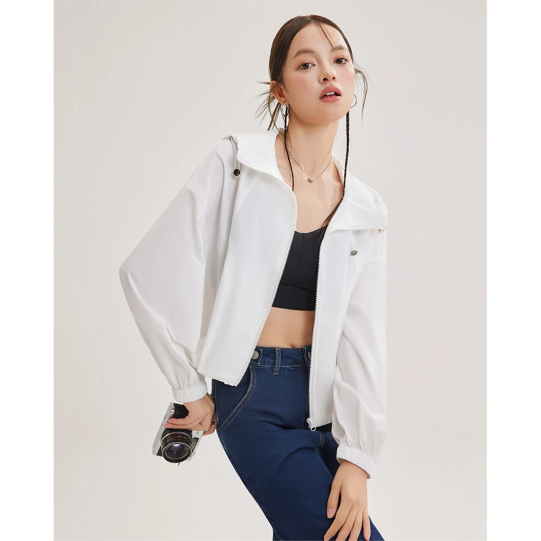 IEF/爱依服2025新款夏季游出行衣服高质感短外套千金清冷感贵系