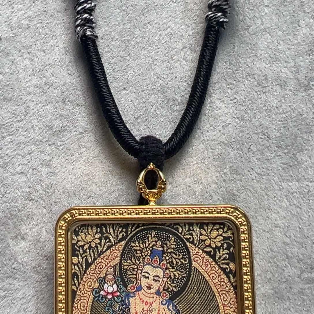 吊坠y单面定制 普贤 7