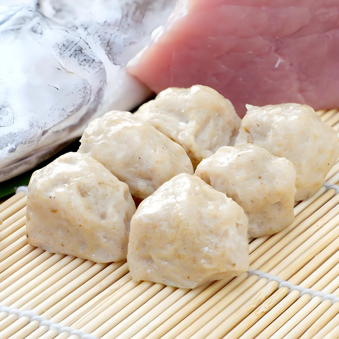 【顺丰冷链】汕尾马鲛丸肉丸白丸海陆丰特产