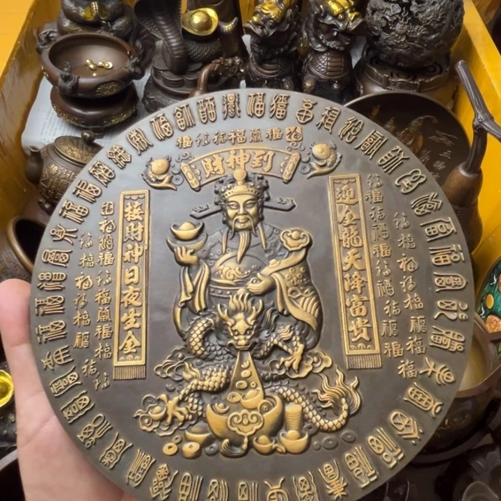 精美铜器摆件藏收