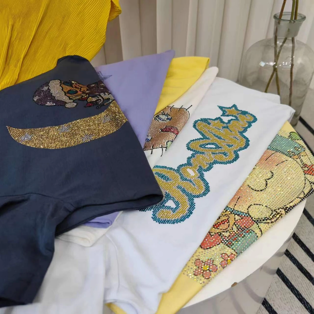 编号001-100  分码  烫钻潮牌新款秋冬服饰