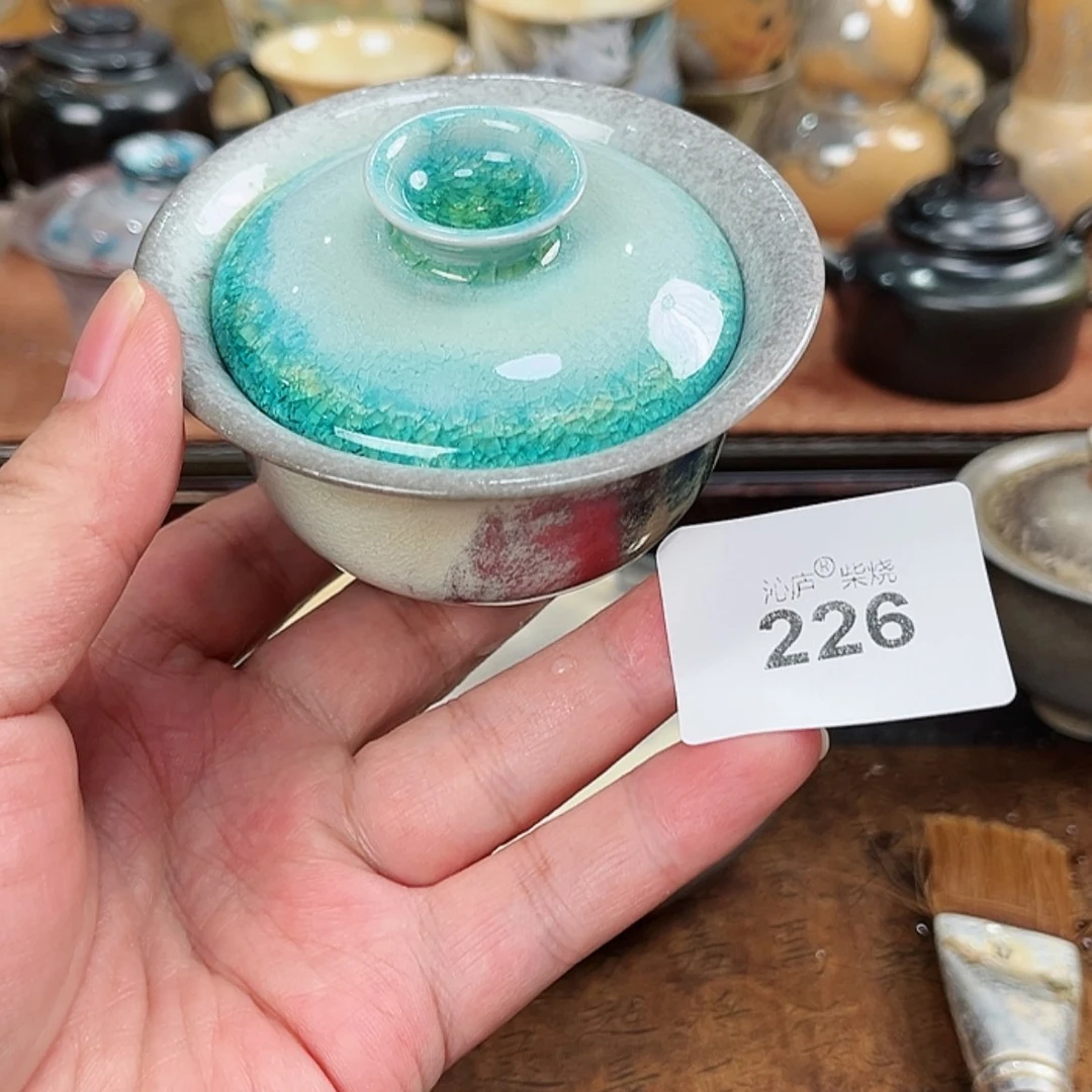 【闪购商品】沁庐柴窑古法柴烧全手工茶具