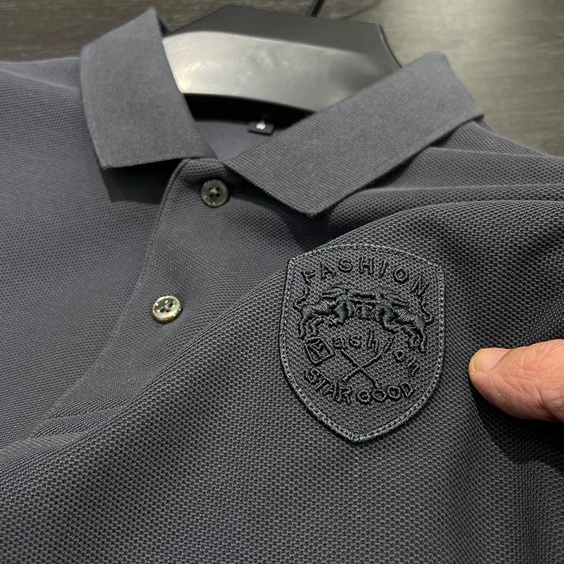 Zero Degree North100%纯棉短袖POLO衫男士夏季新款休闲t恤上衣