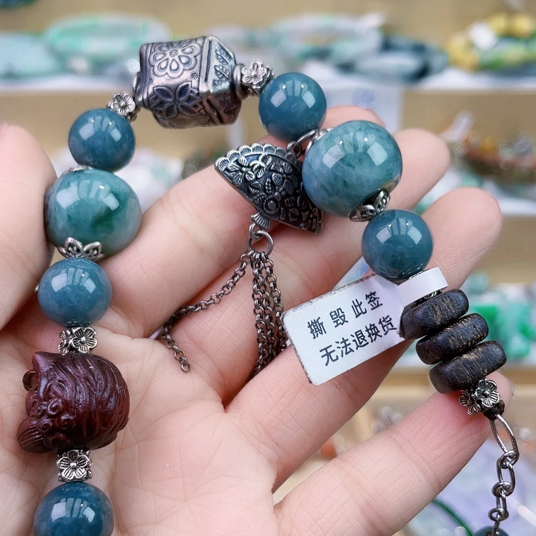 翡翠未镶嵌手链手链