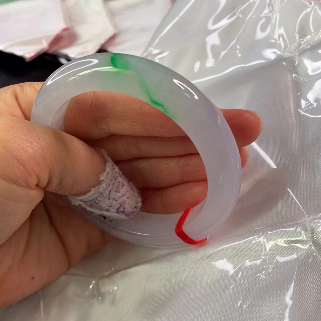 翡翠未镶嵌手镯翡翠手镯58