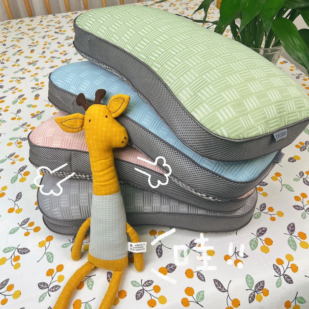 清爽一夏 冰豆豆+纯棉荞麦枕 双面用不闷汗 可拆洗