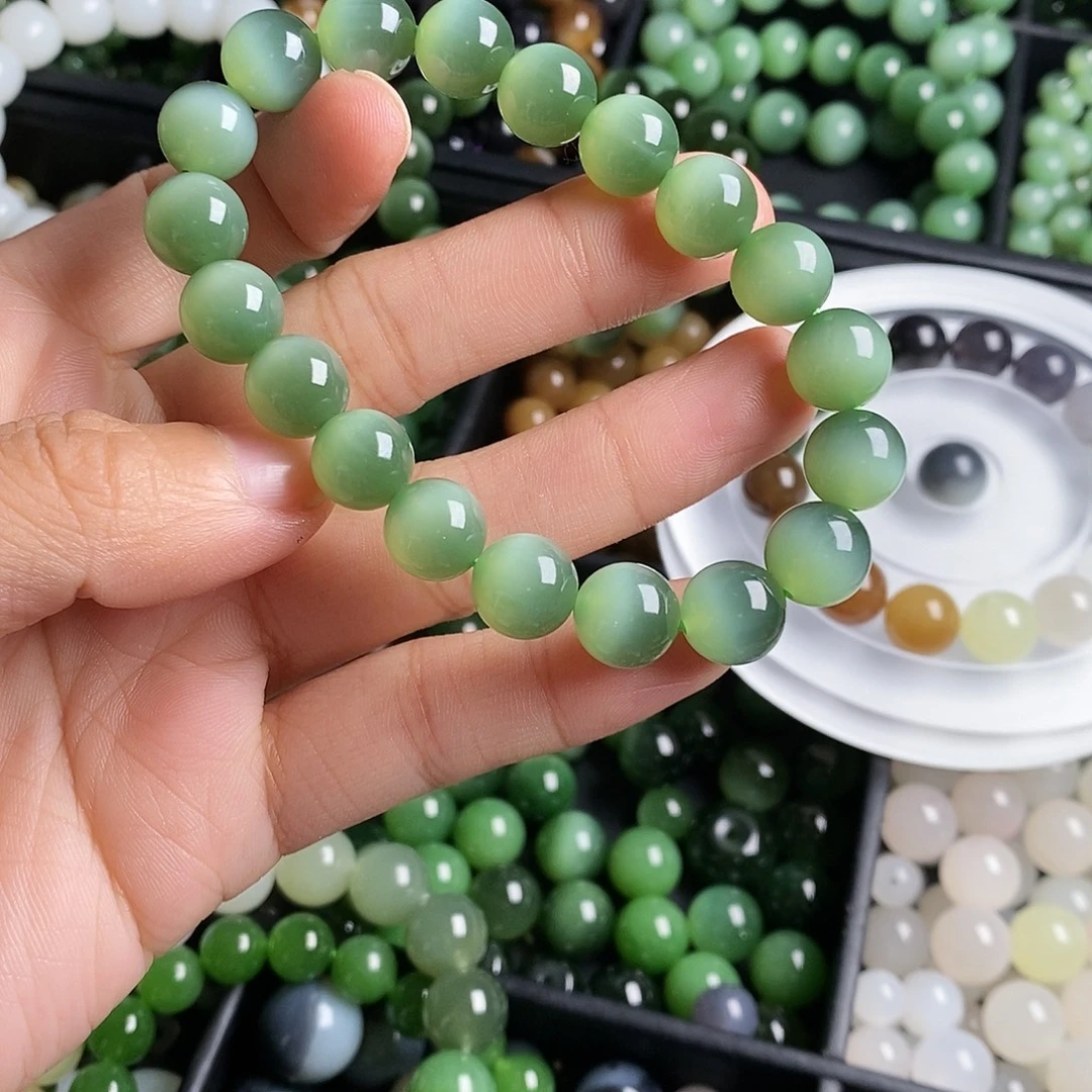 和田玉（碧玉）未镶嵌珠宝半成品